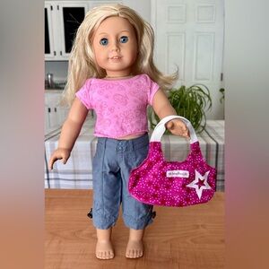 American Girl doll blonde hair-blue eyes 2008 toys